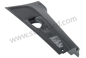 COVER black / black (01C) / REAR RIGHT (955504442029B9)