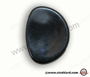 Black Button Knob For Ventilation Control 911 912 914 BLACK / BLACK (90157191700)