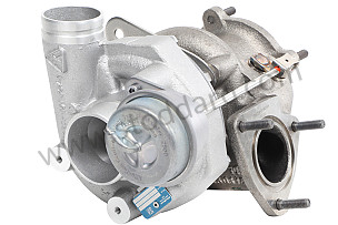 TURBOCHARGER New part / 408 HORSEPOWER / RIGHT (99312301485)