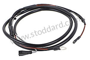 WIRING HARNESS FOR NUMBER PLATE LIGHT  (A90161204120)