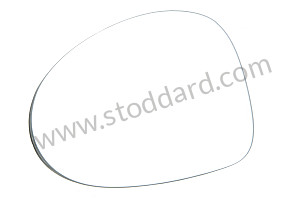 MIRROR GLASS Left-hand drive / LEFT / OPTION: AUTOMATICALLY DIMMABLE INTERIOR AND DOOR MIRRORS (Option code: I267), OPTION: DOOR MIRRORS-FLAT-DRIVER'S SIDE,ELECTRICALLY ADJUSTABLE AND HEATABLE (Option code: I270) (99773103516)