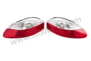 RED AND WHITE LED REAR INDICATOR KIT (PAIR)  (99A000141790)