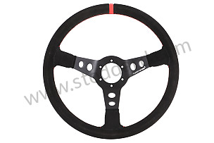SPORTS STEERING WHEEL 350MM TULIP 90MM RETURNED SKIN  (99A000141794)