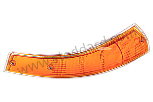 USA-Spec Front Corner Lens Right. 911 (69-72) And 912 (69) CHROME / CHROME / for UNITED STATES OF AMERICA only / FRONT RIGHT (SIC63190404)
