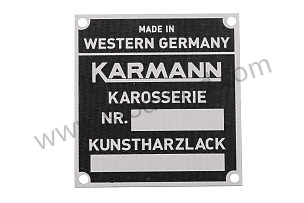 Paint And Chassis Tag For 912  (90270111100)