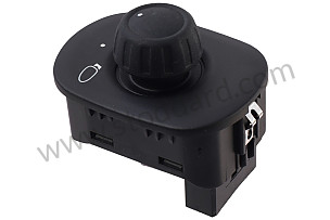SWITCH matt black / matt black (A05) / RETROVISEUR EXTERIEUR (99761324101A05)