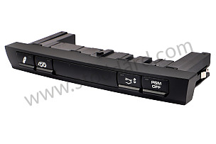 COMBINED SWITCH matt black / matt black (A05) / OPTION: SPORT-TYPE CHASSIS (Option code: I030), OPTION: SPORTS EXHAUST SYSTEM (Option code: I176), OPTION: "PASM" ELECTRONIC DAMPER CONTROL (Option code: I475), OPTION: PORSCHE STABILITY MANAGEMENT (PSM) (Option code: I476) (99761355301A05)
