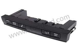 COMBINED SWITCH matt black / matt black (A05) / OPTION: PDK TRANSMISSION ( DUAL CLUTCH) (Option code: I250), OPTION: PASM' ELECTRONIC DAMPER CONTROL (Option code: I475), OPTION: PORSCHE STABILITY MANAGEMENT (PSM) (Option code: I476), OPTION: SPORT CHRONO PACKAGE (Option code: I639), OPTION: SPORT CHRONO PACKAGE PLUS (Option code: I640) (99761355901A05)