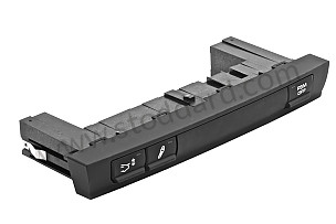 COMBINED SWITCH matt black / matt black (A05) / OPTION: SPORT-TYPE CHASSIS (Option code: I030), OPTION: "PASM" ELECTRONIC DAMPER CONTROL (Option code: I475), OPTION: PORSCHE STABILITY MANAGEMENT (PSM) (Option code: I476) (99761354501A05)
