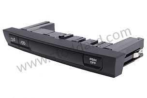 COMBINED SWITCH matt black / matt black (A05) / OPTION: STANDARD CHASSIS (Option code: I029), OPTION: SPORTS EXHAUST SYSTEM (Option code: I176), OPTION: PORSCHE STABILITY MANAGEMENT (PSM) (Option code: I476) (99761354901A05)