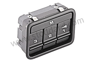 MEMORY SWITCH matt black / matt black (A05) / LEFT (99761310301A05)