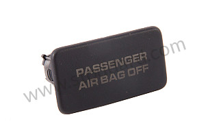 INDICATOR LIGHT matt black / matt black (A05) / AIRBAG (99764116501A05)