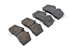 FERODO 2500 SPORTS REAR BRAKE PADS SET OF 4 (99A000147281)