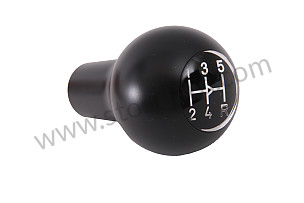 Shift Knob With 5 Speed Pattern For 911 1972-1973 (five Speed 915 Transmission) 5 GEARS (91442401800)