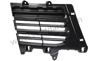 VENTILATION GRILLE SATIN BLACK / SATIN BLACK (9B9) / FRONT RIGHT (955505682139B9)