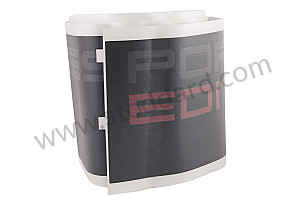 LOGO LEFT / OPTION: SONDERMODELL CAYENNE PORSCHE DESIGN EDITION 3 (Option code: IE1T) (95555975700)