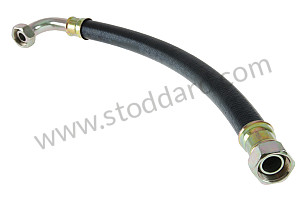 Oil Line From Tank To Filter Console. Vent Hose. 911 1972 Only  (91120731504)