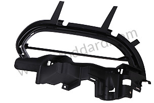 GRILLE FRAME black / black (01C) / LEFT (9875055530901C)