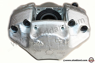 Ate Brake Caliper, Front Left m For Vented Rotors 1967-1975 (early) NEW / FITTED WITH VENTILATED BRAKE DISC / Original Mounting / 76mm CENTRE DISTANCE / FRONT LEFT / montage origine (91135190700)