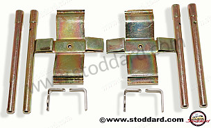 Front Caliper Hardware Kit, Front, For Cast Iron M Calipers. 1965-1975 (early).  (91135195102)