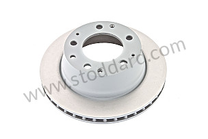 Vented Rear Brake Disc Rotor For 911 Carrera 3.2 1984-89 REAR (91135204108)
