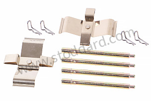 Rear Brake Caliper Hardware Kit For 911/912 69-83, 912e, And 911 Turbo 76-77  (91135295100)