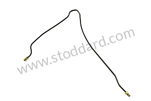Brake Line, Left Rear, REAR LEFT (91135562708)