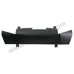 Bulkhead Luggage Compartment Liner. 911, 912e, 1970-1977. VERSION FOR VEHICLE WITHOUT SERVO BRAKING (91155106704)