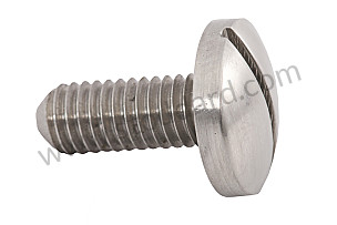 Special Large Headed Slot Screw For Windshield Post Of 356 Convertible D And Roadster  (NLA54127542)