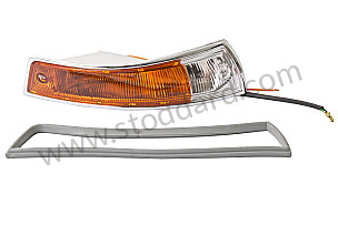 Euro-Spec Front Turn Signal Assembly, Right 911 And 912 1965-1968 Adaptive / PLASTIC / FRONT RIGHT / adaptable (SIC63140200)