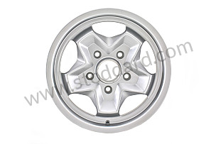 ALLOY WHEEL ET 36 MM / ET 36 MM / SILVER / SILVER / Lacquer / 6 X 15 INCHES (91136102340)