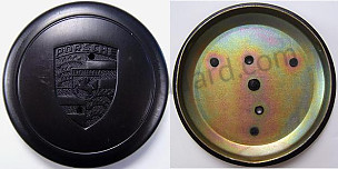 Black Wheel Hub Center Cap With Removal Holes PLEASE CHECK PHOTO TO MAKE SURE YOU HAVE THE RIGHT MODEL / BLACK / BLACK (91136103228)