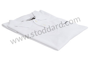 POLO SHIRT WITH ESSENTIAL LOGO WHITE / WHITE / L (WAP75100L0B)