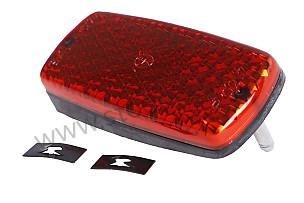 Rear Side Reflector, Red. 911 912 1968 Only. REAR (90163143103)
