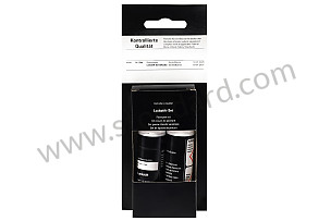 PAINT TOUCH-UP APPLICATOR SET COMPRISING: PAINT TOUCH-UP APPLICATOR PRIMER PAINT TOUCH-UP APPLICATOR CLEAR LACQUER JET BLACK METALLIC  (91109593323C9X)