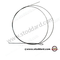 Heater Cable For Automatic Heater Control 911 1974-86 AUTOMATIC HEATING / 133-136 CENTIMETRE (91142470102)