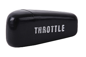 Black Square Knob For Hand Throttle Lever. 911 1972-1974 With MFI Fuel Injection for UNITED STATES OF AMERICA only (SIC42479200)