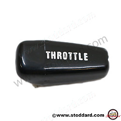 Hand Throttle Lever Knob, Black For 911 1972-1974 With MFI Fuel Injection. for UNITED STATES OF AMERICA only (91142479200)