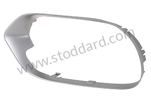 GRILLE FRAME METALLIC TITANIUM / METALLIC TITANIUM (9B1) / RIGHT (987505564009B1)