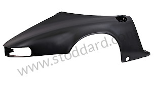 Rear Quarter Panel, Right, 911 Targa 1972 With Oil Filler Pocket REAR RIGHT (91150306241GRV)