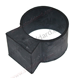 Front Bumper Impact Tube Rubber Stop 911 1974-89 930  (91150522100)