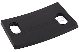 Base Pad Between Bumper Shock And Bumper, 2 Required. 1974 - 1989.  (91150531100)