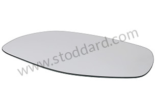 MIRROR GLASS LEFT / OPTION: DOOR MIRROR LEFT CONVEX (Option code: I5SJ), OPTION: LEFT EXTERIOR MIRROR CONVEX WITH CAMERA (Option code: I5SU), OPTION: DOOR MIRRORS ELECTRICALLY RETRACTABLE ELECTRICALLY ADJUSTABLE SEPARATELY HEATED (Option code: I6XP), OPTION: DOOR MIRRORS WITH MEMORY FUNCTION ELECTRICALLY RETRACTABLE / ADJUSTABLE SEPARATELY HEATED (Option code: I6XQ) (95573104104)