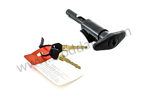 Hood Release, Locking, For 911 Targa WITHOUT KEY NUMBER (91151190300)