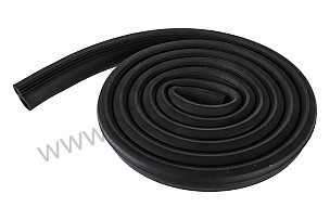 Door Seal, Latest Hollow Version, Left, 911 912 Targa 1967-1989 LEFT (SIC53109540)