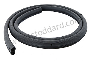 Door Seal, Latest Hollow Version, Right, 911 912 Targa 1967-1989 RIGHT (SIC53109640)