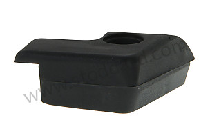 Door Trim Cover Plate, Right, For 911 Speedster 1987-1989, Black. BLACK / BLACK / REAR RIGHT (9115318220001C)