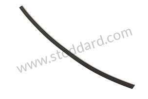 Outer Door Window Seal Against Glass, Right For 911 Targa And Cabriolet RIGHT (91153193242)