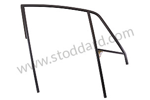 DOOR GLASS FRAME BLACK / BLACK / RIGHT (9115420300270K)