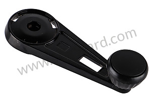 Window Crank, Black For 911 912e 1974-1989 BLACK / BLACK (SIC54247101)
